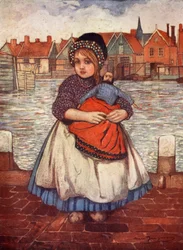 Una ragazza con una bambola, 1904